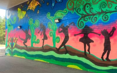 Community Mural At The Meridian Co-Op
